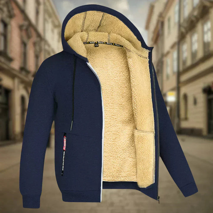 Drune | Kapuzenpullover Jacke Winter Warm Zip-Up Kapuzenpullover