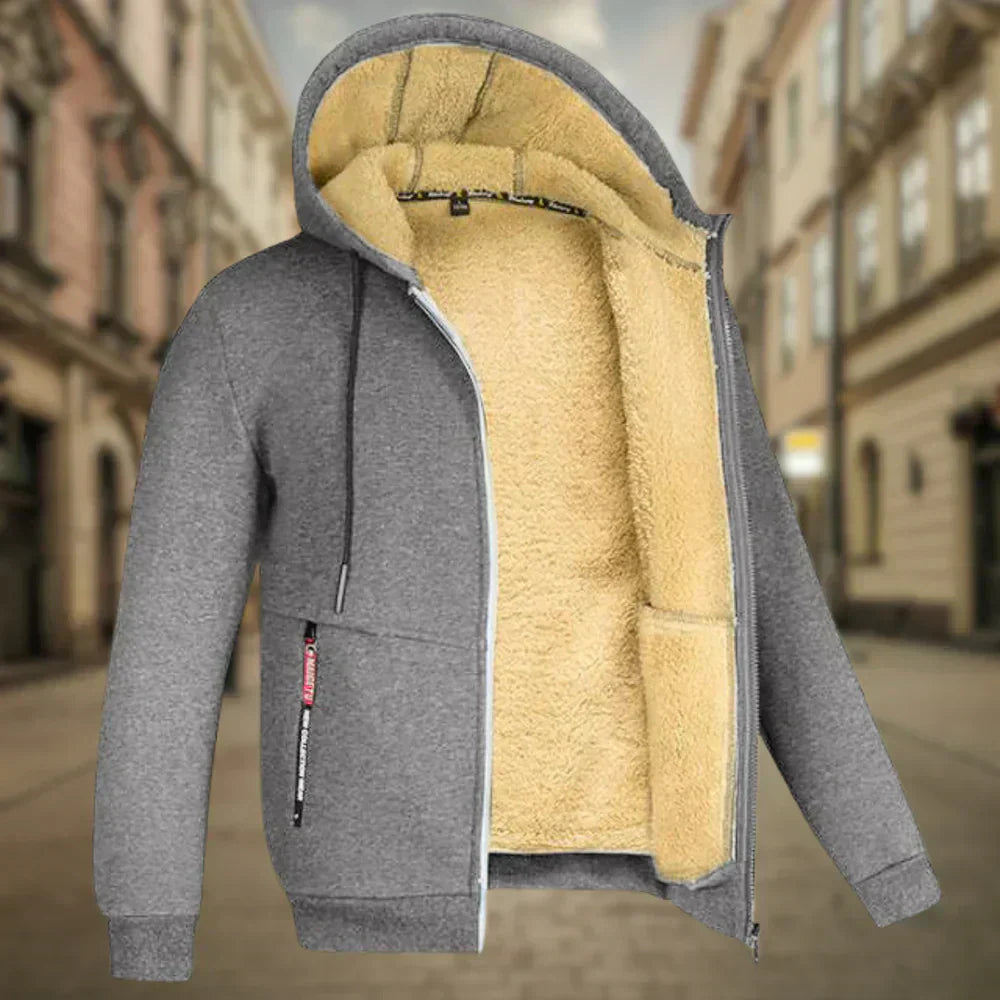 Drune | Kapuzenpullover Jacke Winter Warm Zip-Up Kapuzenpullover