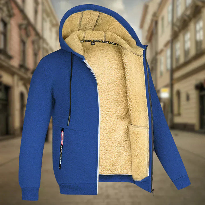 Drune | Kapuzenpullover Jacke Winter Warm Zip-Up Kapuzenpullover