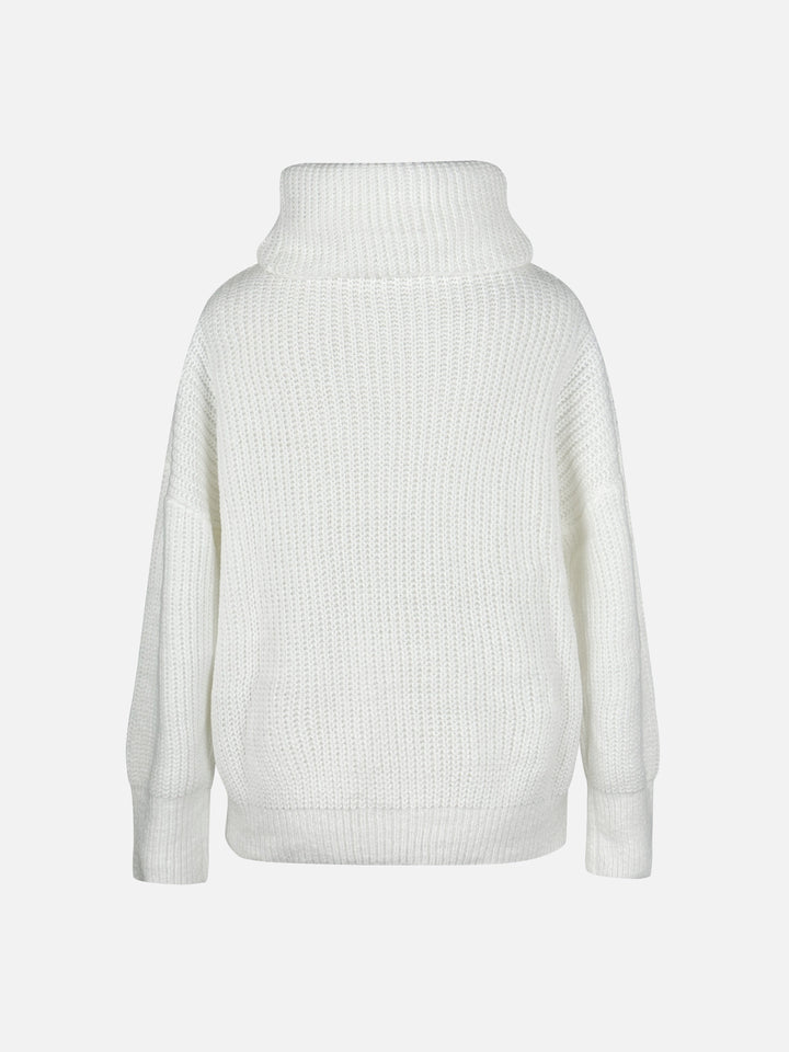 Drune | Halb-Long Weste Mit Kapuze – Warme Fleecejacke Für Damen