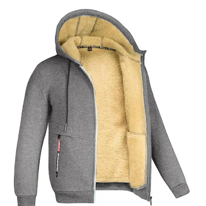 Drune | Gefütterter Kapuzenpullover Zip-Up Kapuzenpullover Herren Kapuzenpullover