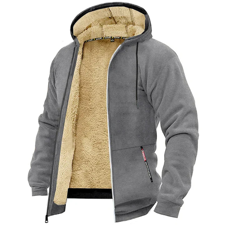Drune | Gefütterter Kapuzenpullover Zip-Up Kapuzenpullover Herren Kapuzenpullover