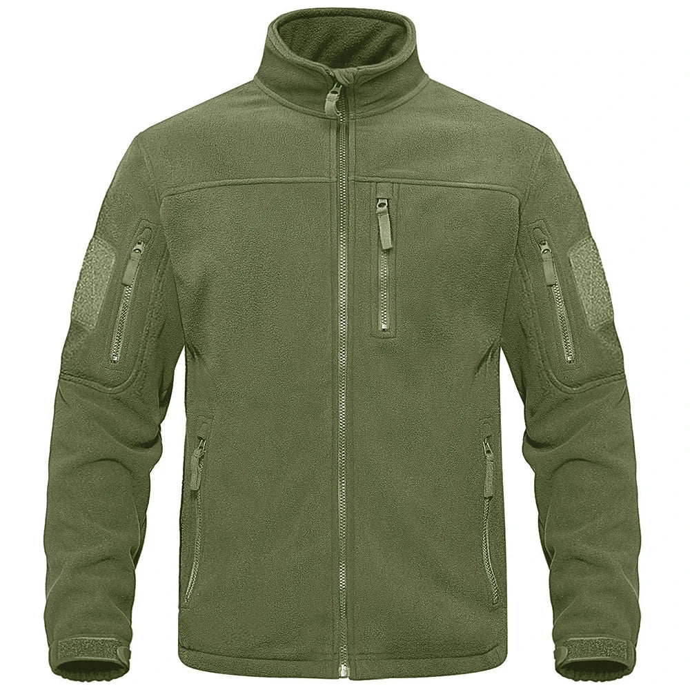 Drune | Fleecejacke für Herren - Thermisch, Hoher Kragen - Reguläre Passform