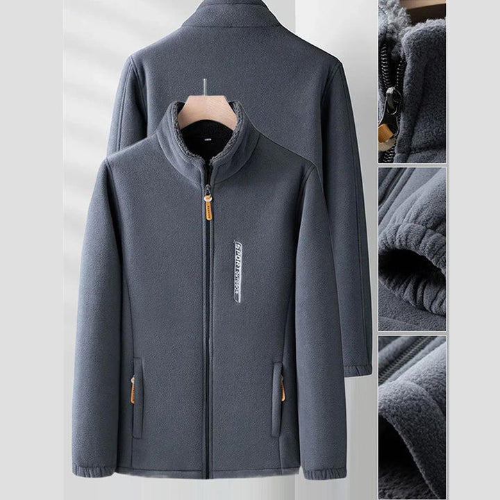Drune | Fleecejacke für Männer, doppelseitig - Winter