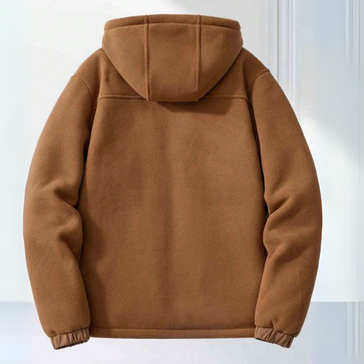 Drune | Fleecejacke für Männer - Mit Kapuze, Leicht - Winter