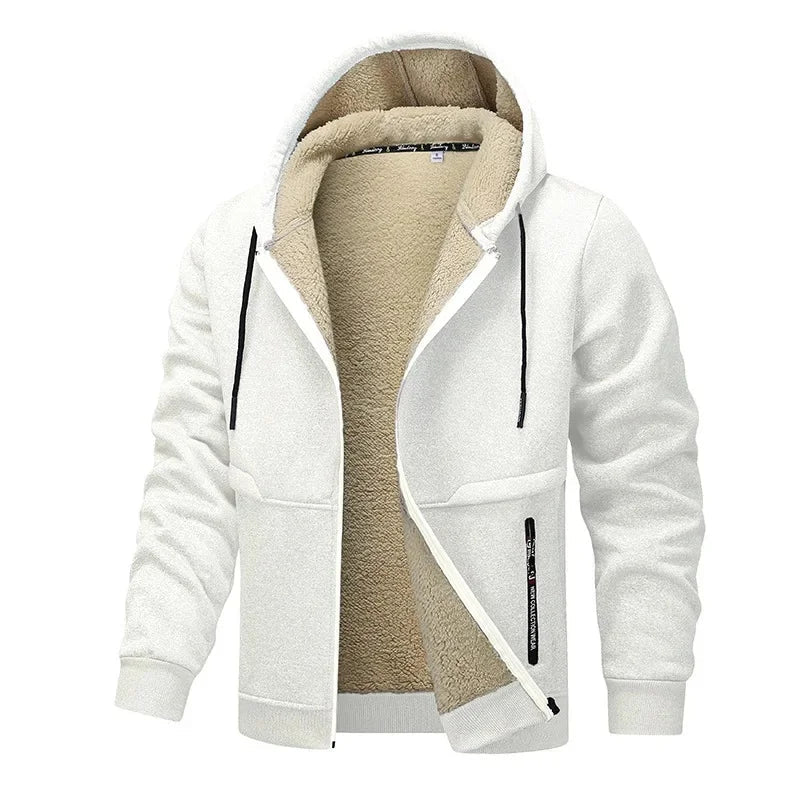 Drune | Fleecejacke für Herren - Lockerer Schnitt, Lässiger Stil - Winter