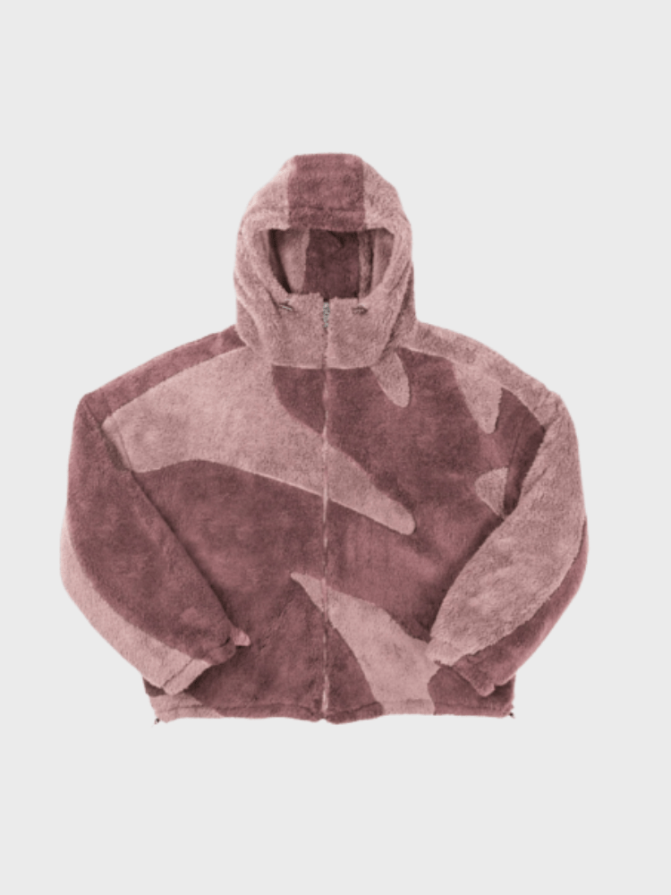 Drune | Fleecejacke für Herren - Urban minimalistisches Design - Winter
