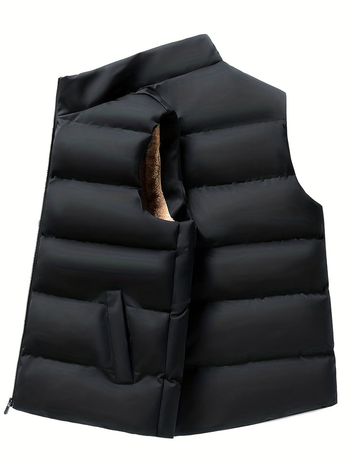 Drune | Fleece-Weste für Herren - Stehkragen, praktische Taschen