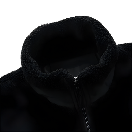Drune | Warme Herren Fleecejacke mit Reißverschluss für Den Winter