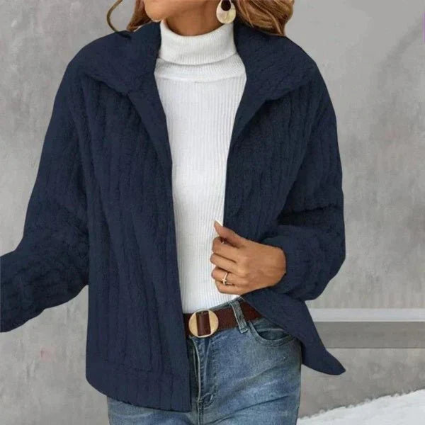 Drune | Zip up Warm Kunstfelljacke Damenjacke