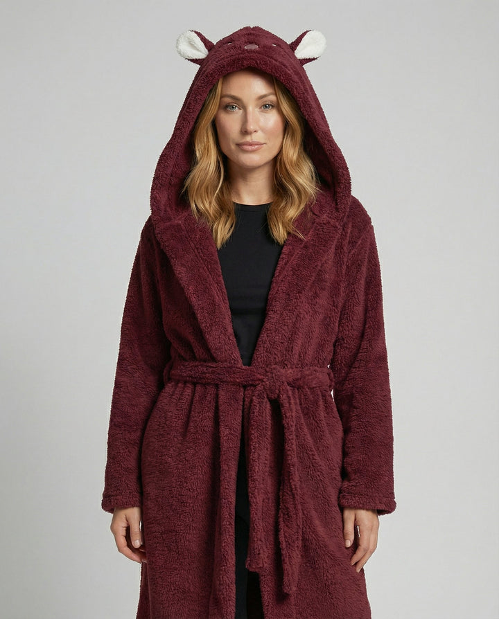 Weicher Bequemer Bademantel Damen | Drune