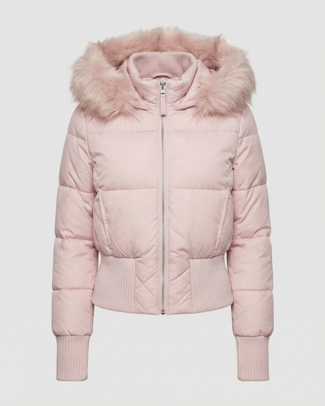 Cropped Gefütterte Winterjacke | Drune