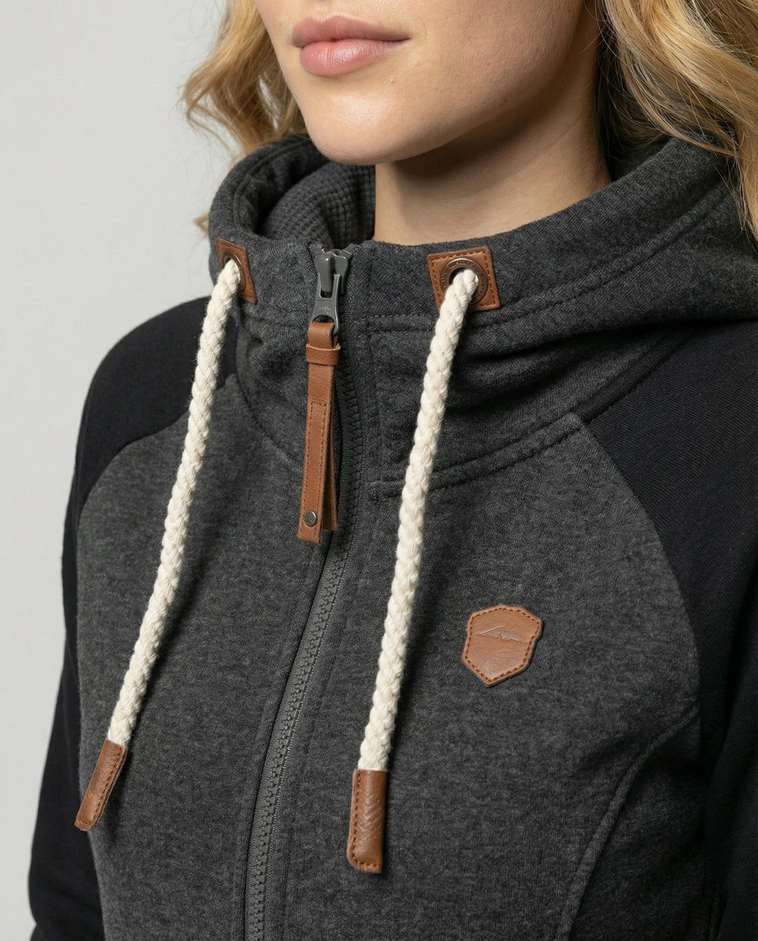 Weicher Kapuzen Hoodie Damen | Drune