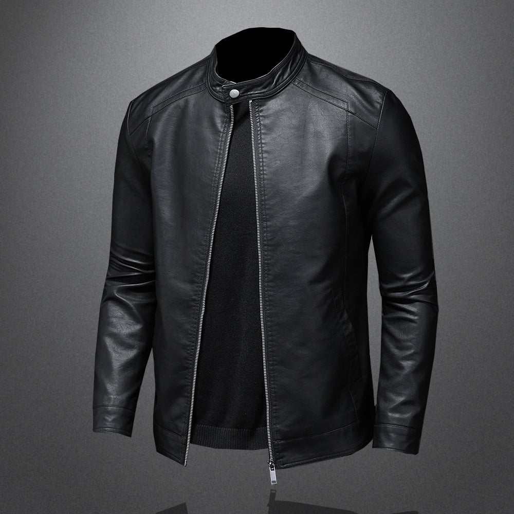 Drune | Lederjacke Männer Motorrad Stil