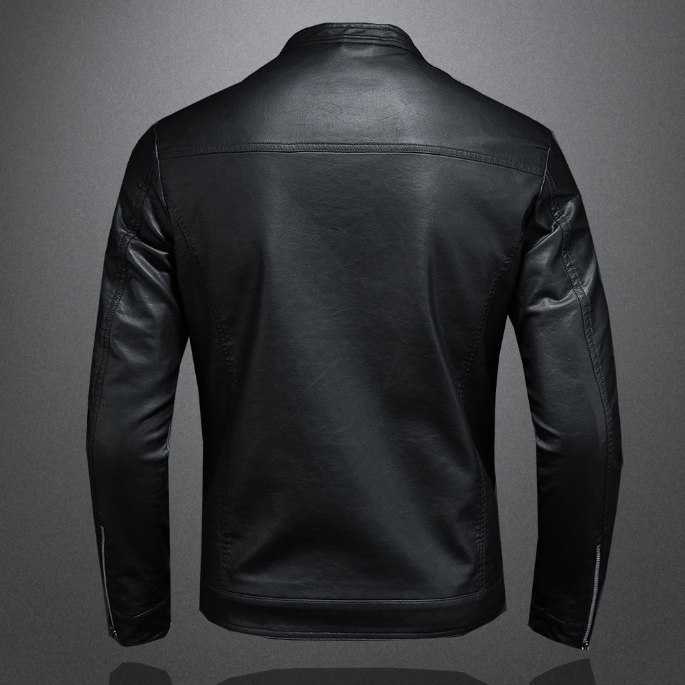 Drune | Lederjacke Männer Motorrad Stil