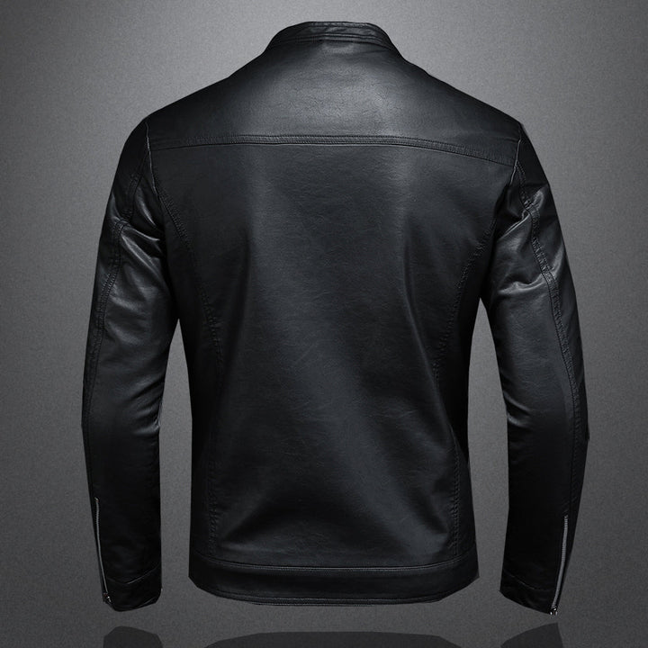 Drune | Lederjacke Männer Motorrad Stil