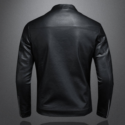 Drune | Lederjacke Männer Motorrad Stil