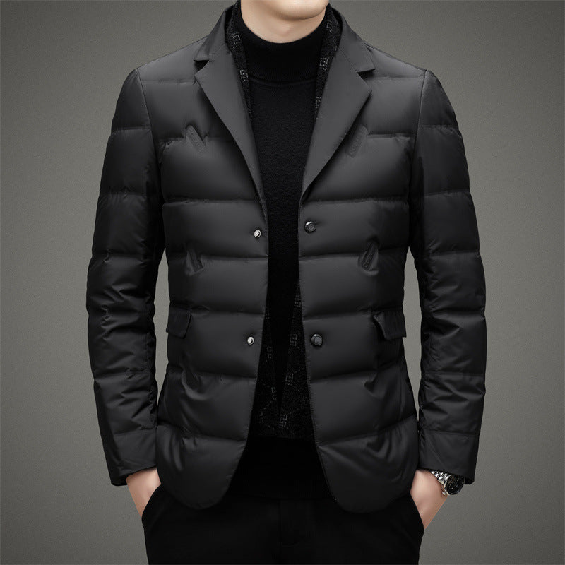 Drune | Jacke - Daunenjacke - Taillierte Passform - Doppelt ausgeführt - Gepolstertes Business-Design