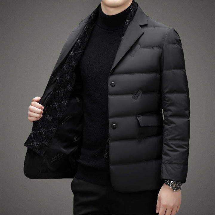 Drune | Jacke - Daunenjacke - Taillierte Passform - Doppelt ausgeführt - Gepolstertes Business-Design