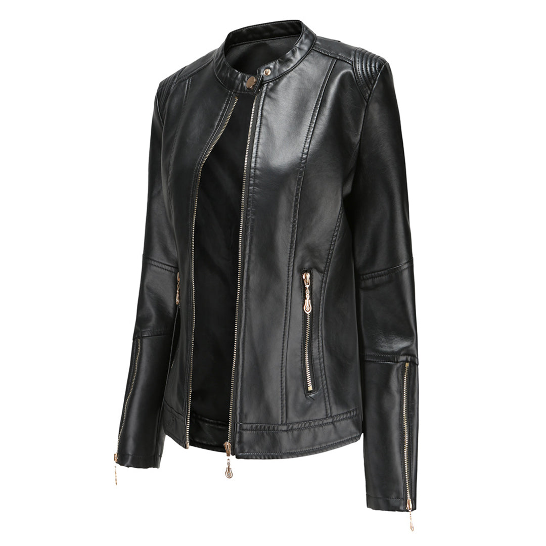 Drune | Stilvolle Damen Lederjacke