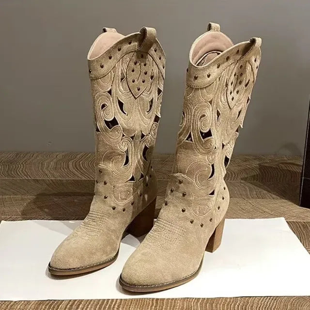 Drune | Westliche Ankle Boots