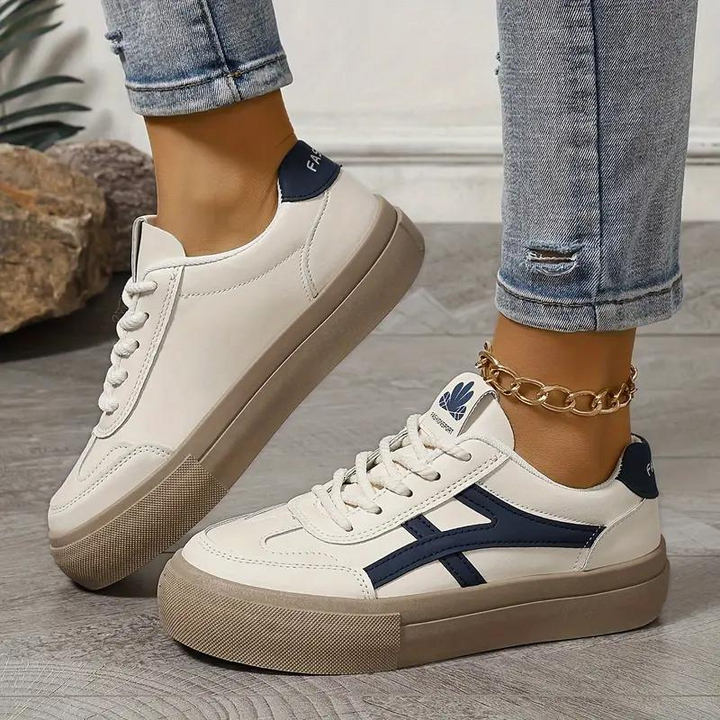 Drune | Turnschuhe, Dicke Sohle, Schnürsenkel, Low Top Sneaker, Skate Schuhe