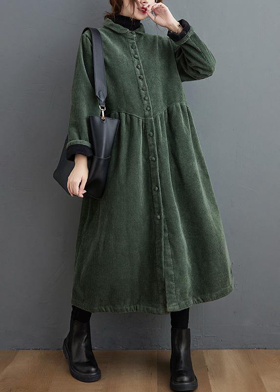 Drune | Zeitlose Lange Cord-Jacke für Damen