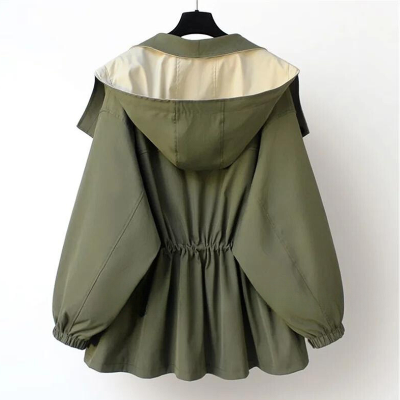 Drune - Wasserdicht - Kapuze - Regenjacke - Damenjacke