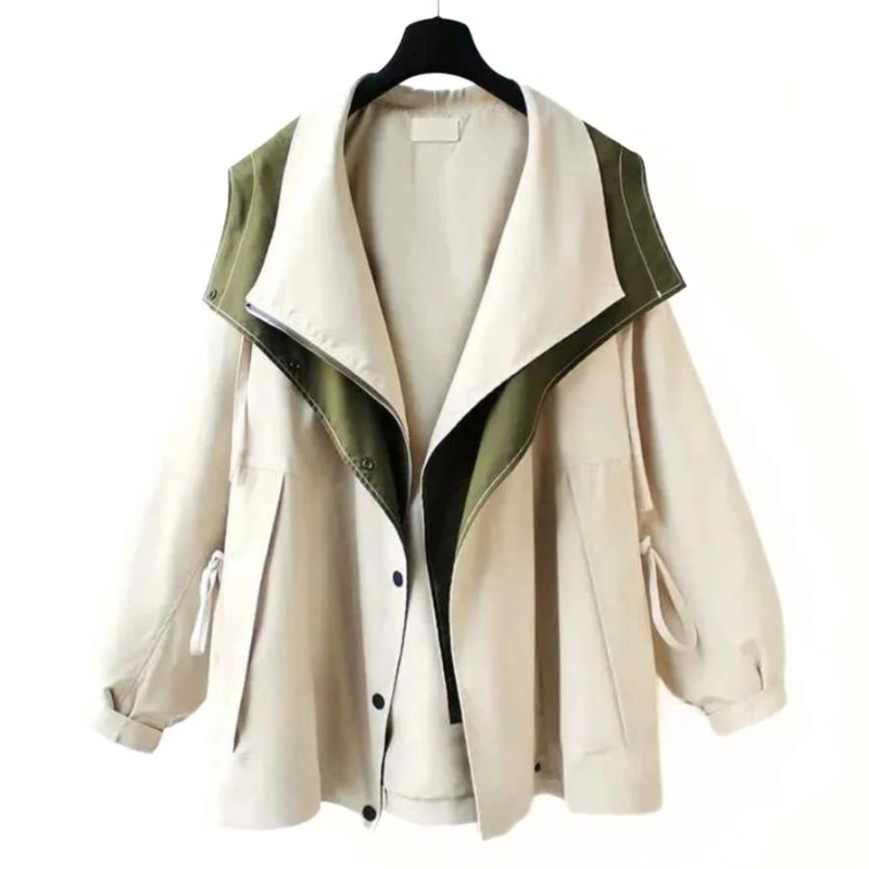 Drune | Wasserdicht Kapuze Regenjacke Damenjacke
