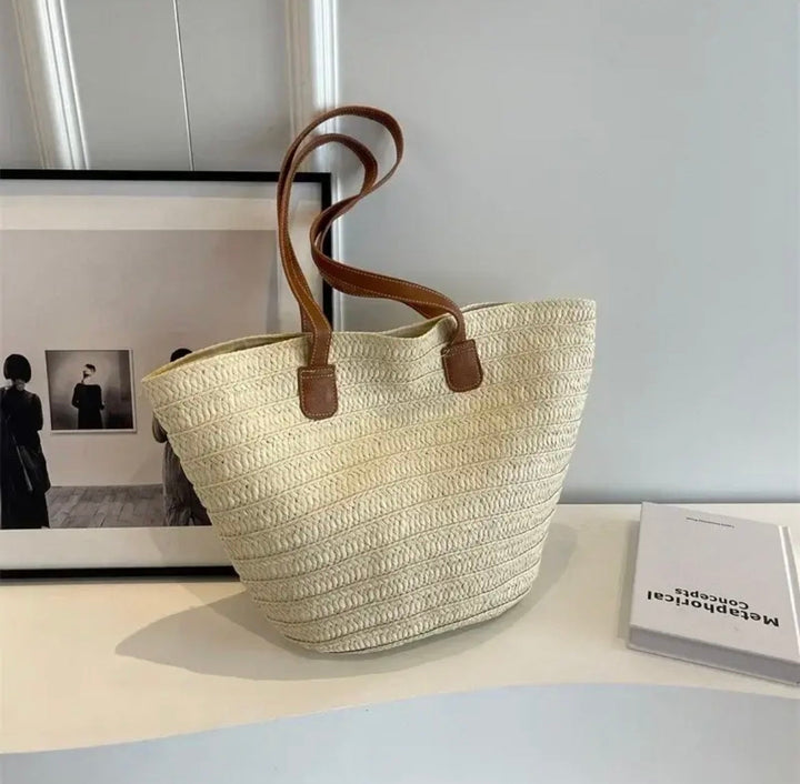 Drune | Strandtasche Aus Stroh
