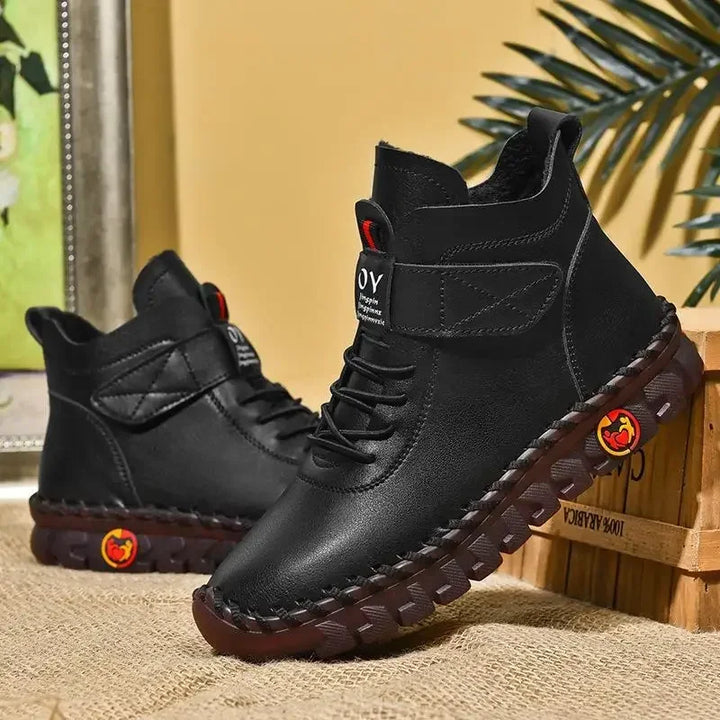 Drune | Halbhohe Lederschuhe für Damen