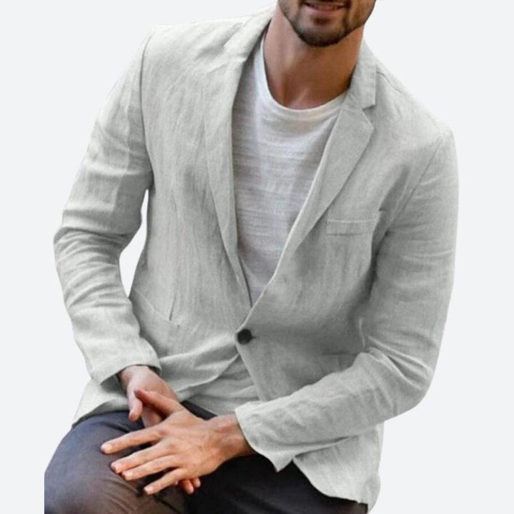 Drune | Modernes Leinenjacke Für Herren