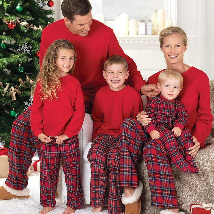 Drune | Plaid Weihnachts Pyjama Satz Für Die Ganze Familie