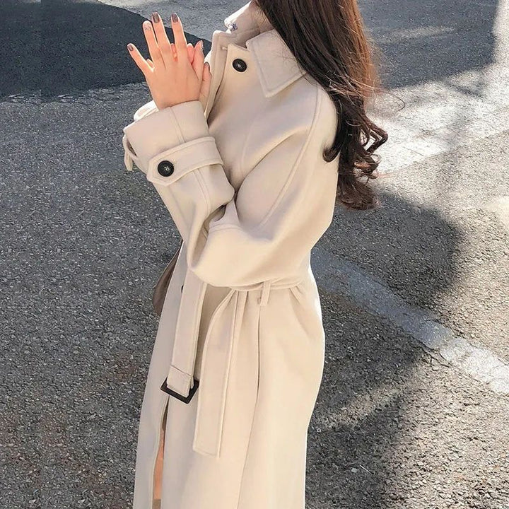Drune | Elegante, schicke und bequeme lange Damenjacke