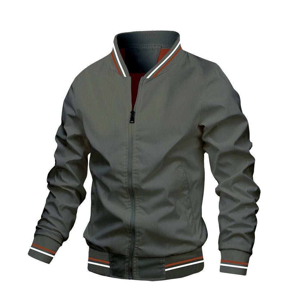 Drune | sportjacke mit reißverschluss für männer