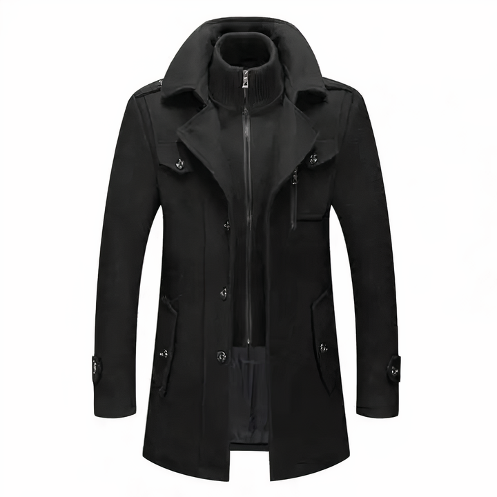 Drune | Doppelkragenjacke für Männer