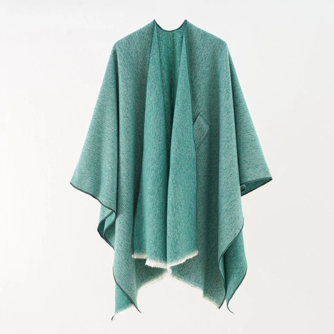 Drune | Kaschmir Poncho Retro & Stilvoll