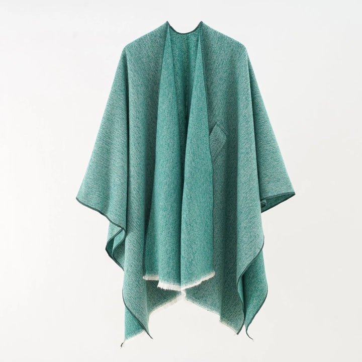 Drune | Kaschmir Poncho Retro & Stilvoll