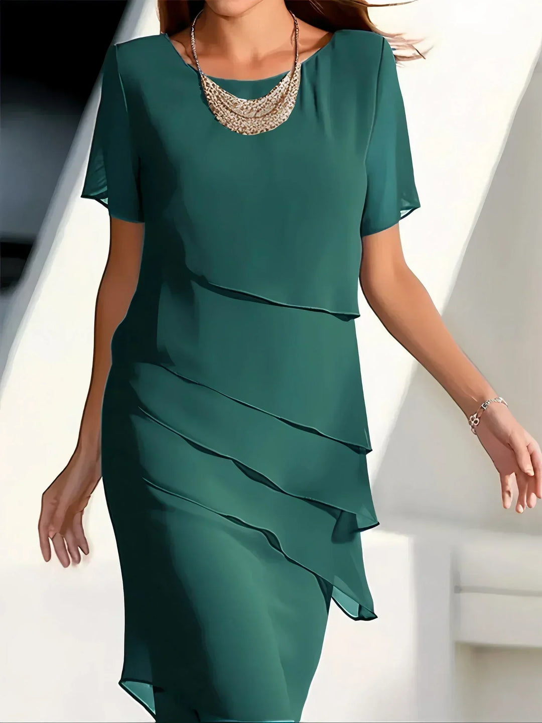 Drune | Chiffon Cocktailkleid