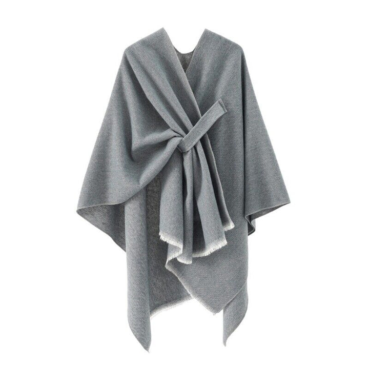 Drune | Kaschmir Poncho Retro & Stilvoll