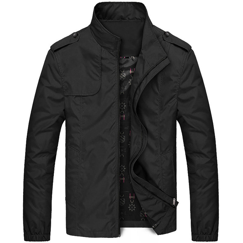 Drune | Herrenjacke Mit Hohem Kragen