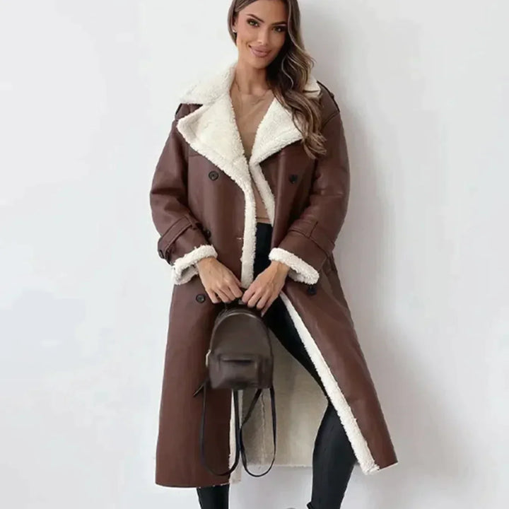 Drune | Lederjacke mit Gürtel