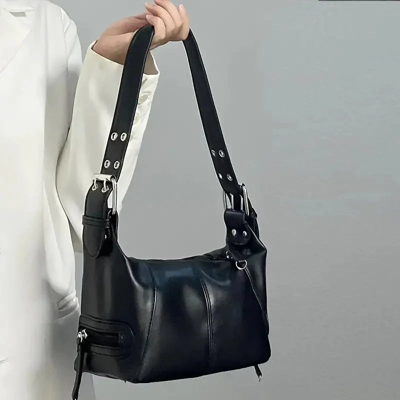 Drune | Cargo Tasche Multi-Pocket Umhängetasche für Frauen