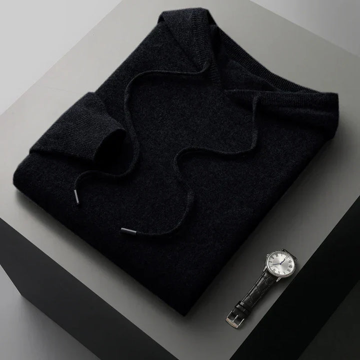 Drune | Kapuzenpullover Wolle Weites Modell Kapuzenpullover Pullover