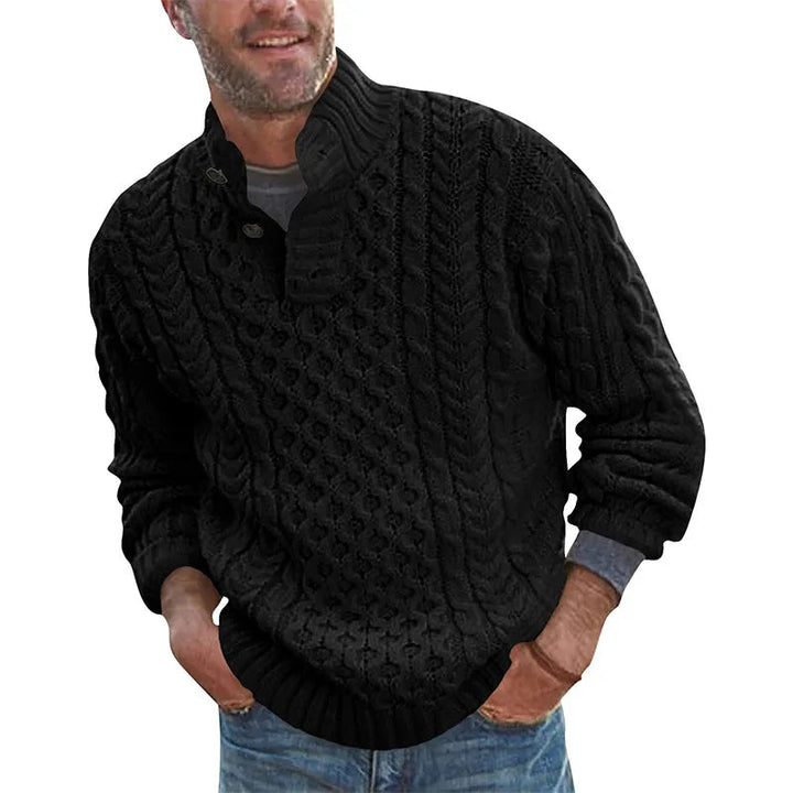 Drune | Herren Pullover - Klassischer Bequemer Pullover
