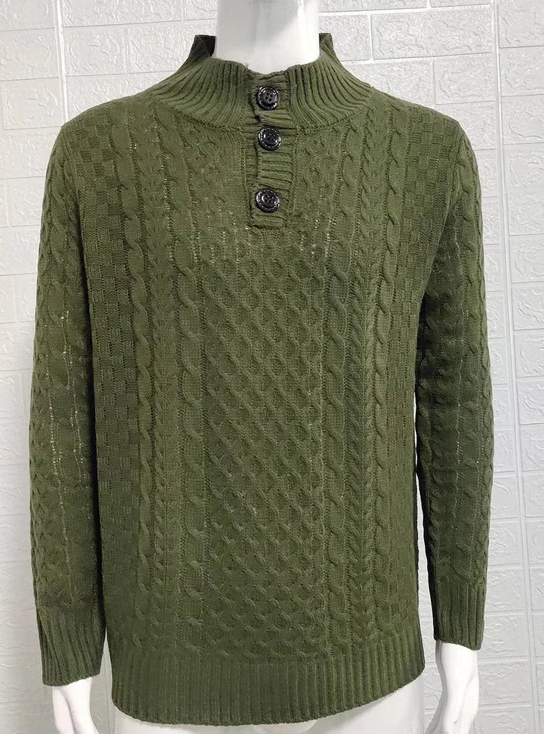 Drune | Herren Pullover - Klassischer Bequemer Pullover