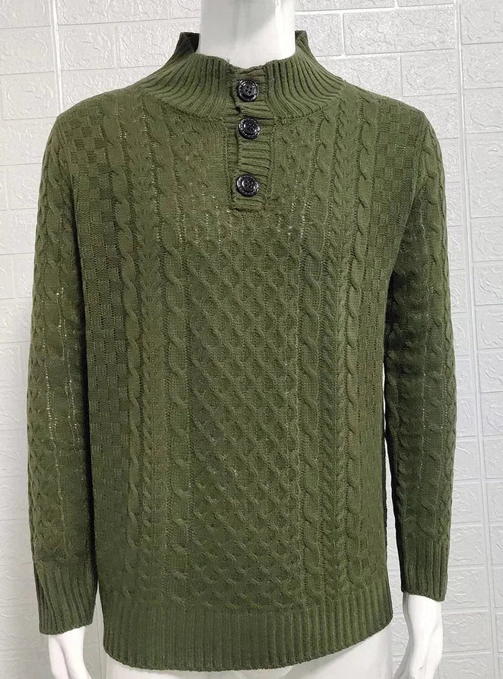 Drune | Herren Pullover - Klassischer Bequemer Pullover