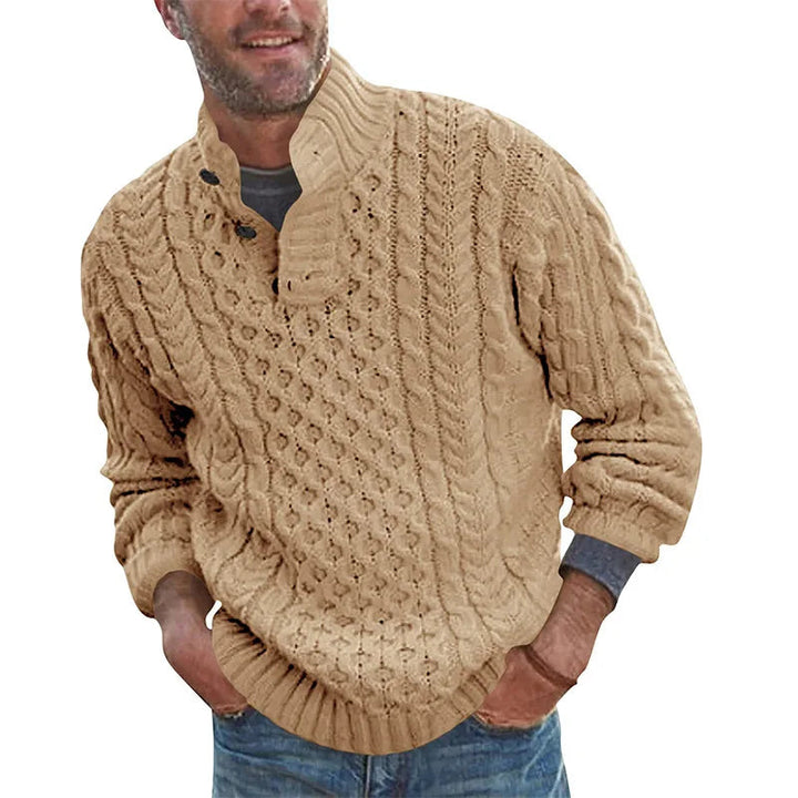 Drune | Herren Pullover - Klassischer Bequemer Pullover