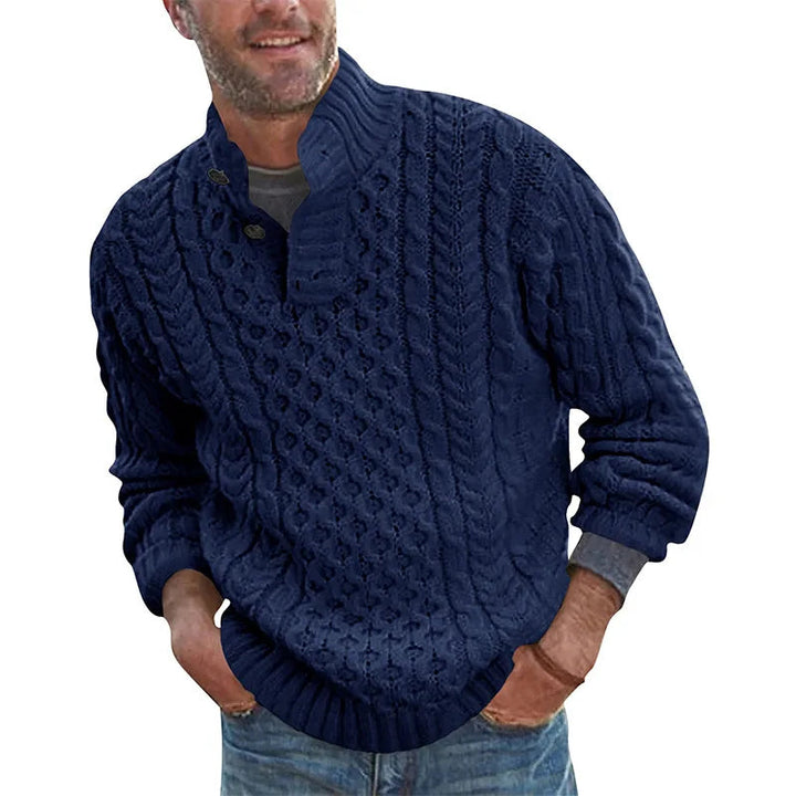 Drune | Herren Pullover - Klassischer Bequemer Pullover