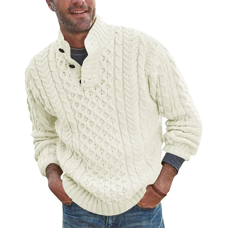 Drune | Herren Pullover - Klassischer Bequemer Pullover